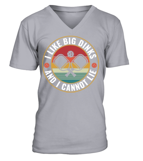 Picklebali I Like Big Dinks And I Cannot Lie V-Neck T-shirt