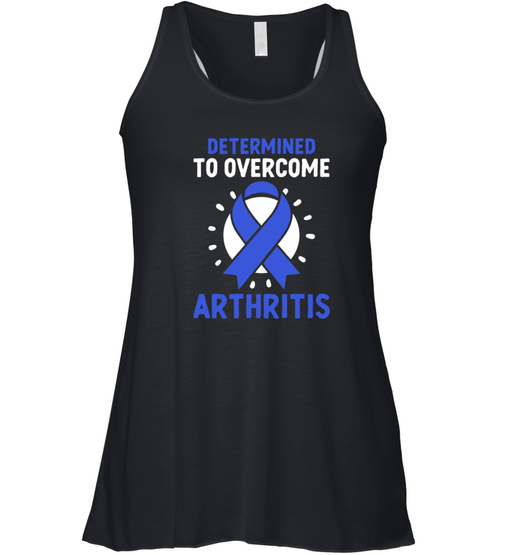 Determined To Overcome Arthritis Awareness Women's Flowy Tank Top
