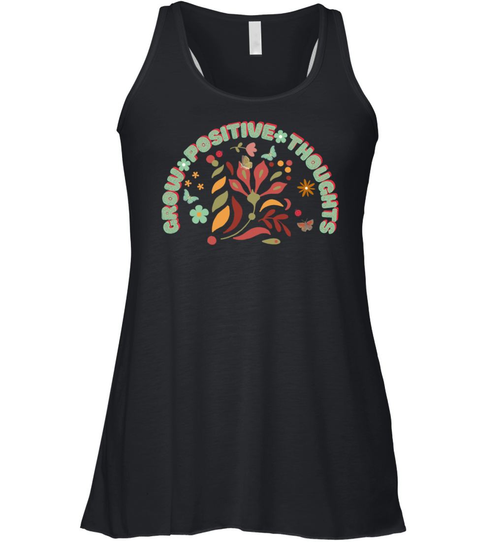 Grow positive thoughts Women's Flowy Tank Top