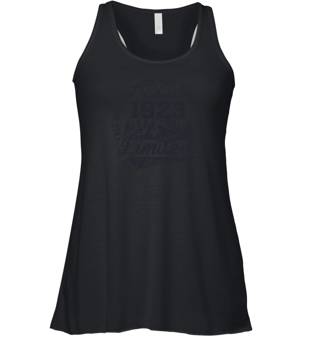 Original 1923 Vintage Vintage Retro Anniversary Women's Flowy Tank Top