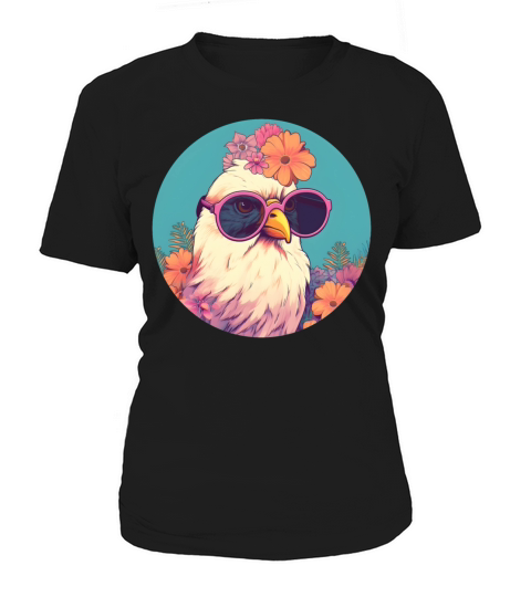80s 90s Vintage Chicken Style Women's T-Shirt