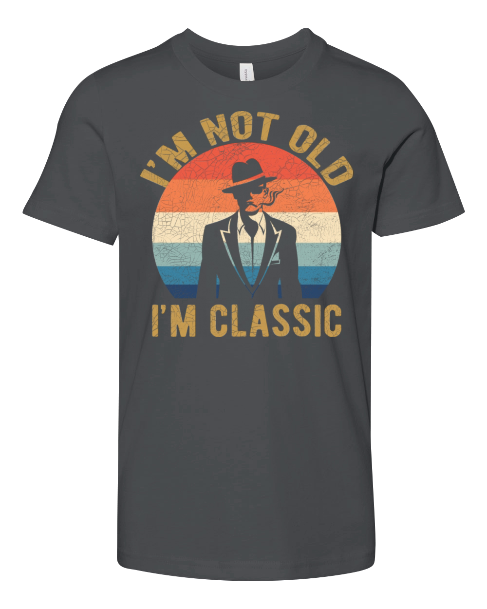 Im Not Old Im Classic Retro Vintage Classic Man Youth Unisex Jersey Tee