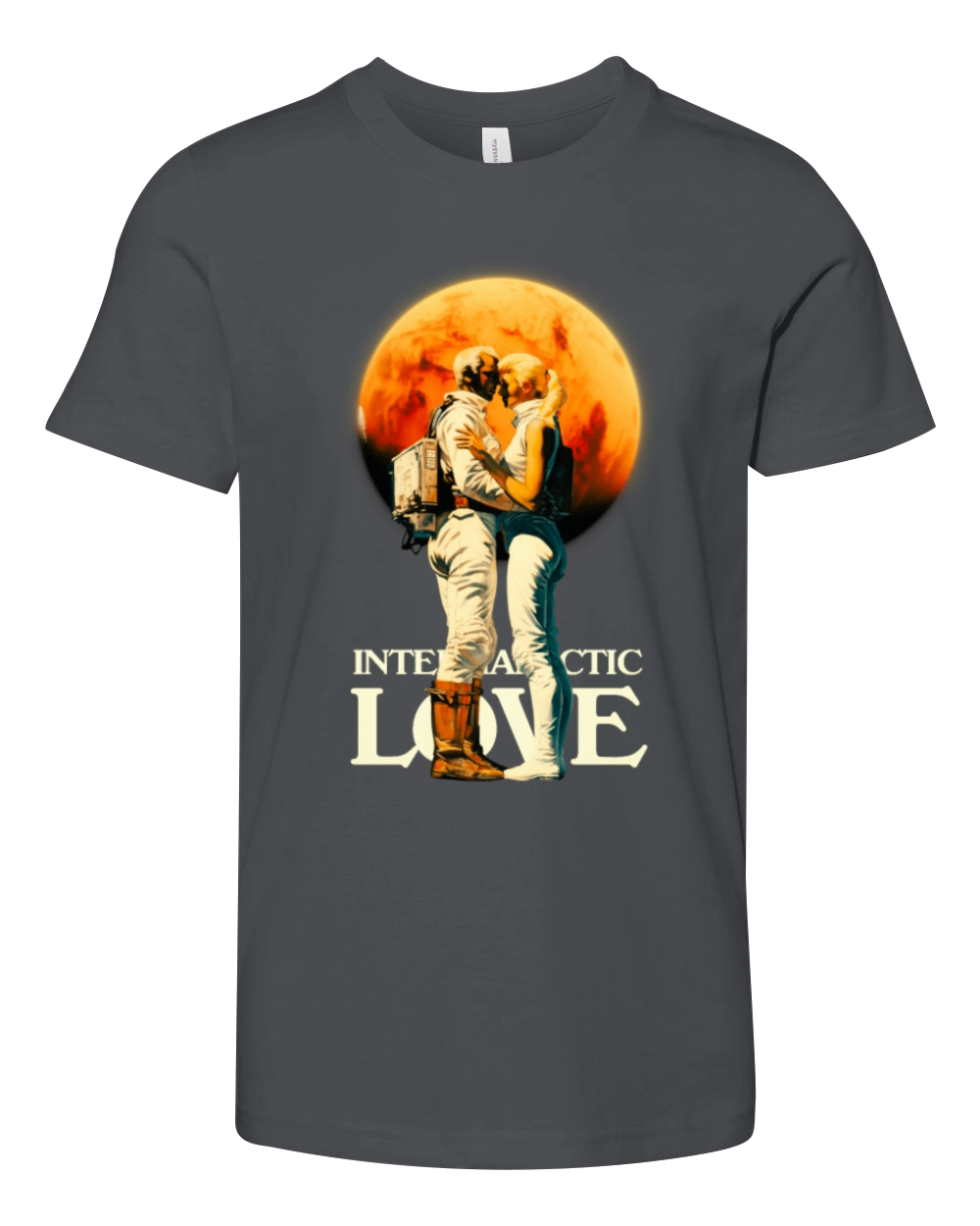 Intergalactic Sci-Fi Love Youth Unisex Jersey Tee