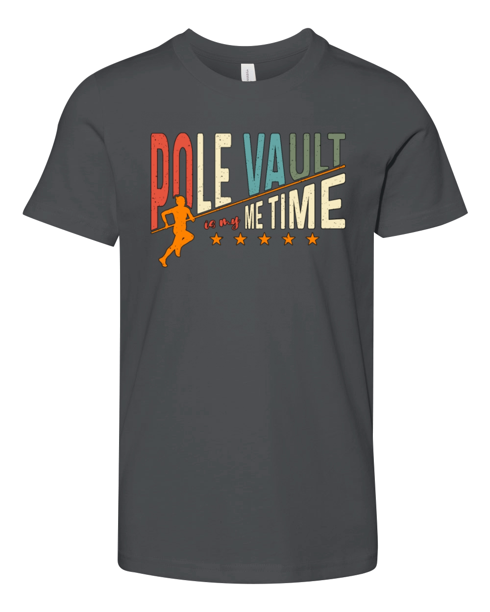 Pole Vault Is My Me Time Track And Field Athletics Youth Unisex Jersey Tee