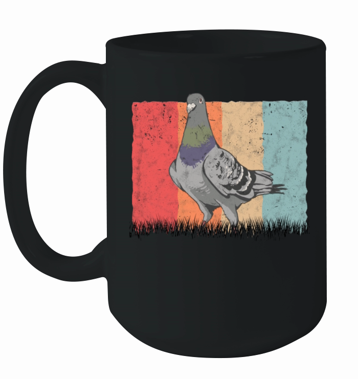 Pigeon Retro Fanciers Vintage Ceramic Mug