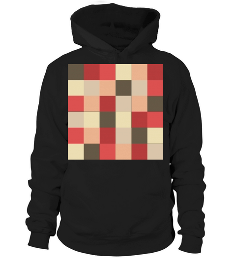 Colorful checker pattern Hoodie Unisex