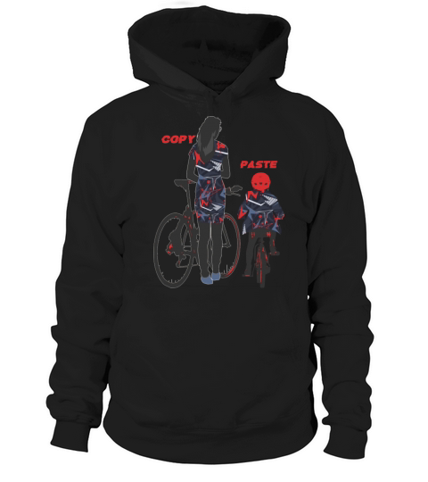 Mothers Day Mom And Daughter Matching Cyclist Hoodie Unisex