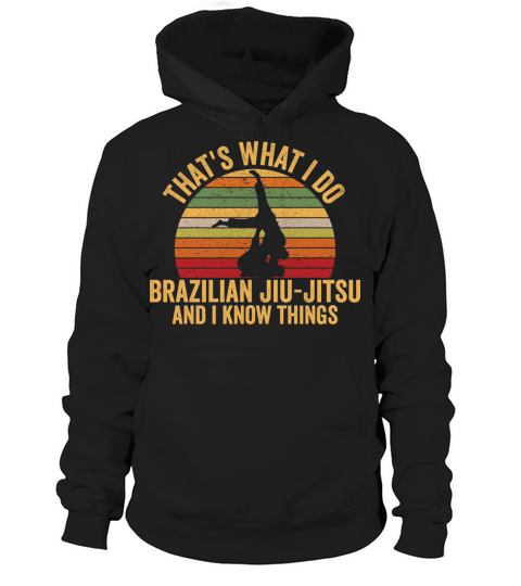 Vintage Brazilian Jiu Jitsu With Funny Quote Great Hoodie Unisex