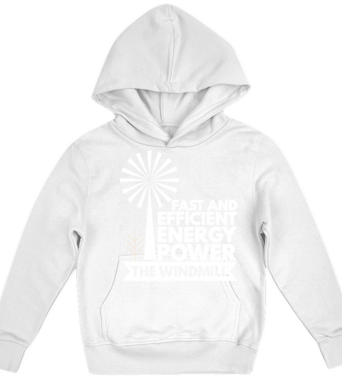 Fast And Efficient Energy Power Kids Hoodie