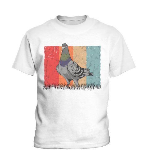 Pigeon Retro Fanciers Vintage Kids T-Shirt