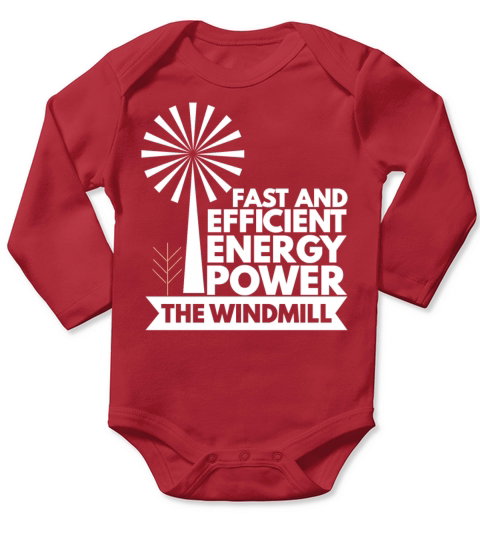Fast And Efficient Energy Power Long Sleeve Baby One-Piece