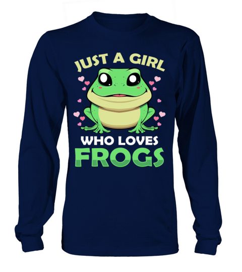Frog Lover Funny Vintage Retro Fan Tropics Humor Long sleeved Unisex