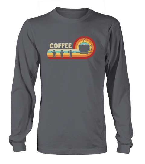 Retro Barista Queen Latte Art Coffee Lover Coffee Long sleeved Unisex