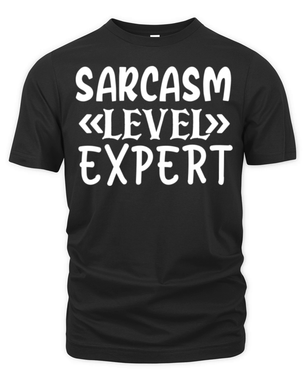 Quote Sarcasm Level Expert Organic Unisex T-shirt