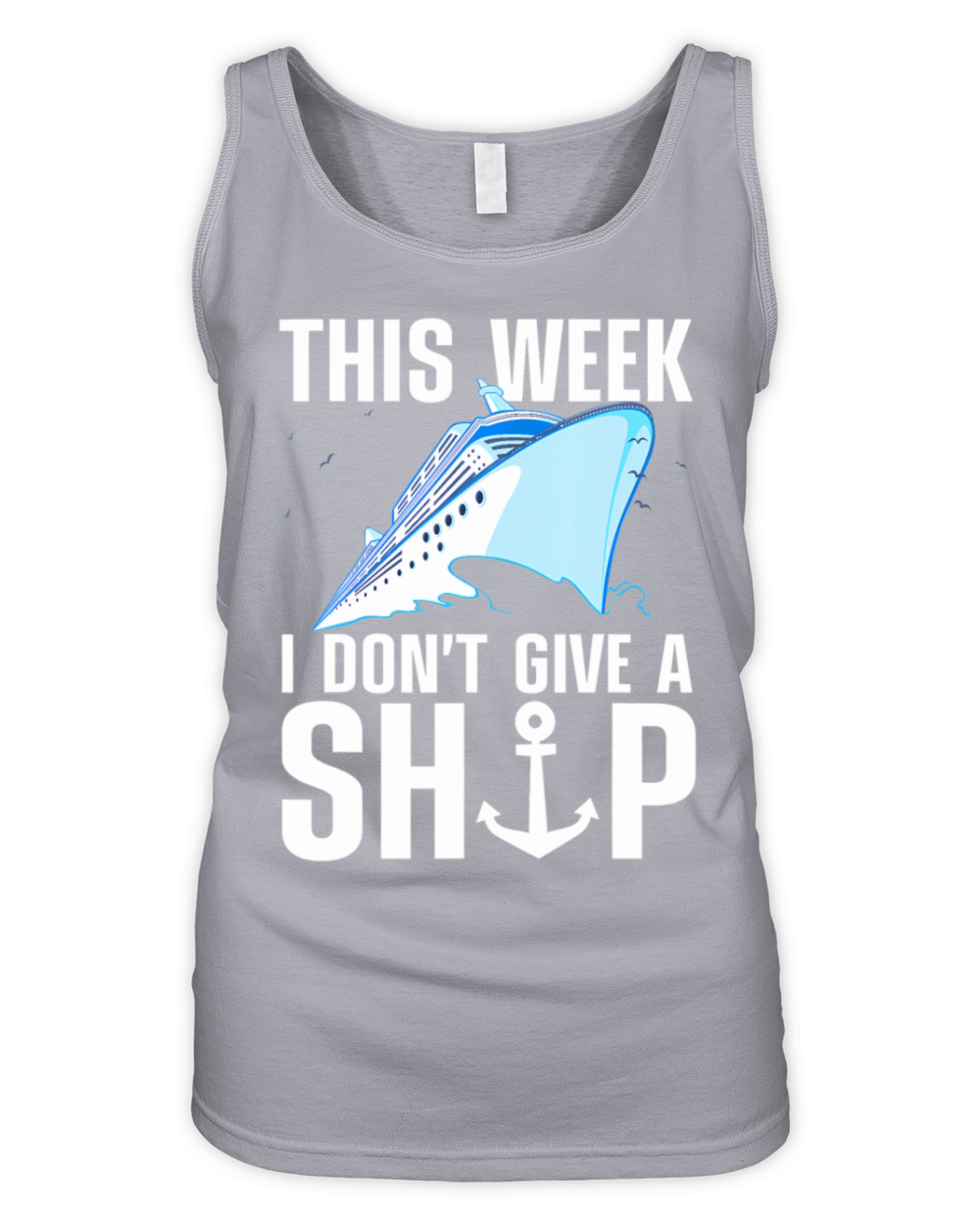 Funny Cruising Art For Cruise Ship Boat Lovers Organic Women's Tank Top