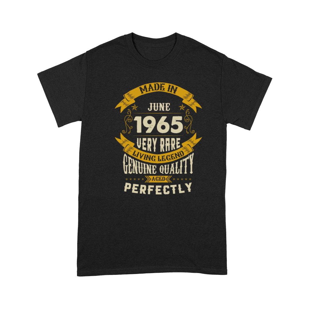 June 1965 Vintage Birthday Present Premium T-shirt