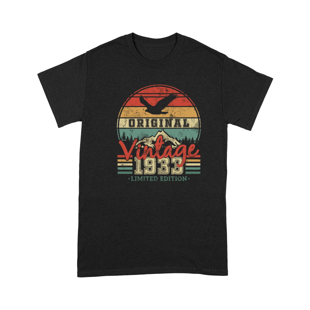 Vintage 1933 Birthday Gift Premium T-shirt