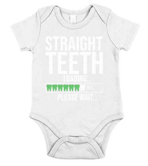 Funny Orthodontic For Men Women Orthodontist Denta Short Sleeve Baby One-Piece