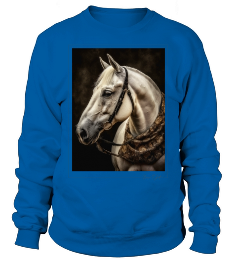horse vintage style Sweatshirt Unisex