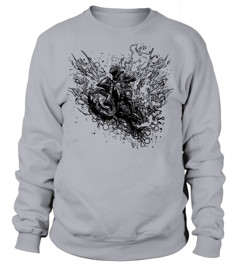 Terrain Motorcycling Motorcycle Splash Style Sweatshirt Unisex