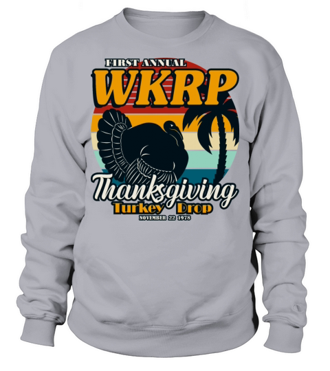 WKRP Thanksgiving Turkey Drop 1978 Vintage Retro Sweatshirt Unisex