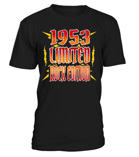 Limited Rock Edition 1953 70th Birthday Rocker T-Shirt Unisex