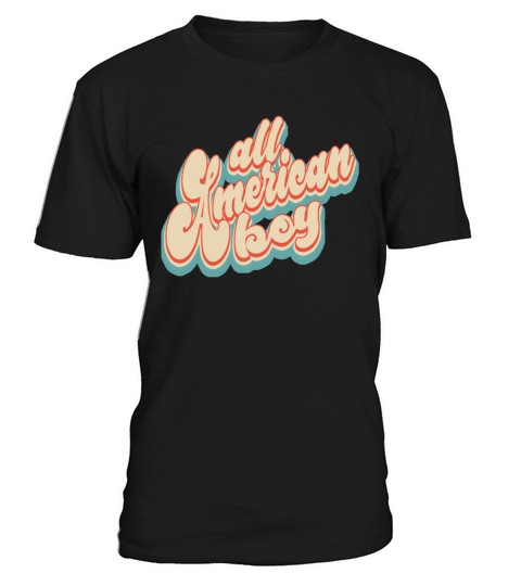 Vintage Classic All American Boy 4th of July T-Shirt Unisex