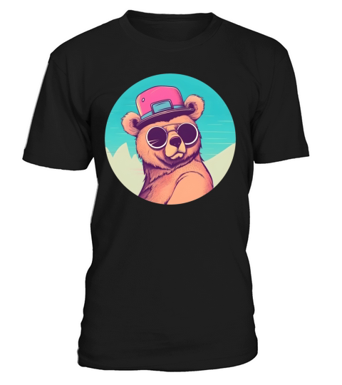Vintage Retro Bear 80s 90s Style T-Shirt Unisex