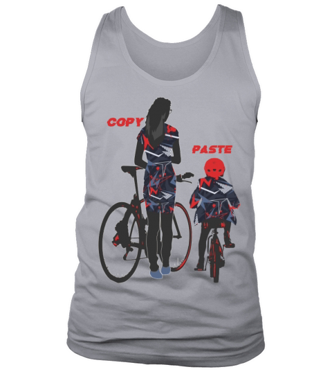 Mothers Day Mom And Daughter Matching Cyclist Tank Top Unisex