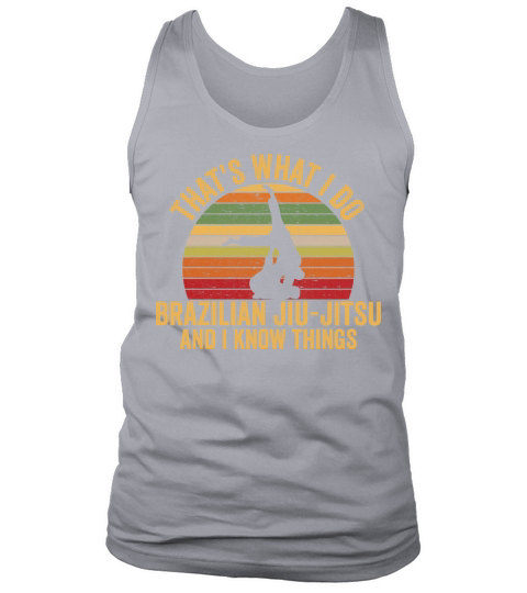 Vintage Brazilian Jiu Jitsu With Funny Quote Great Tank Top Unisex