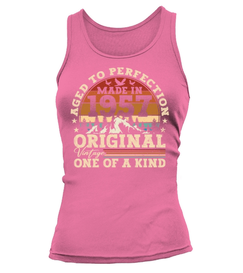 Original 1957 Vintage Vintage Birthday Retro Tank top Woman