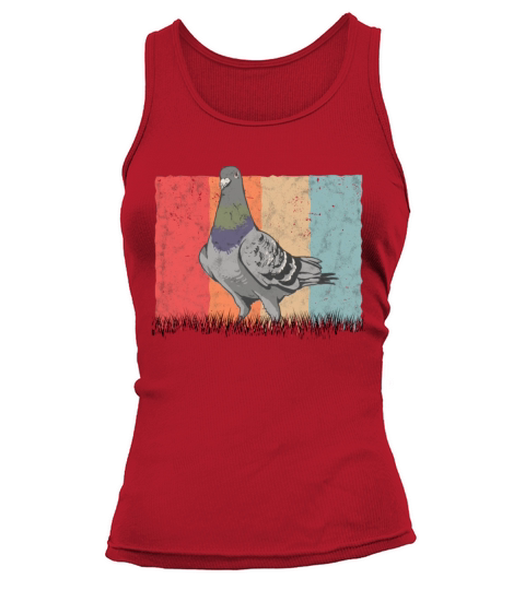 Pigeon Retro Fanciers Vintage Tank top Woman