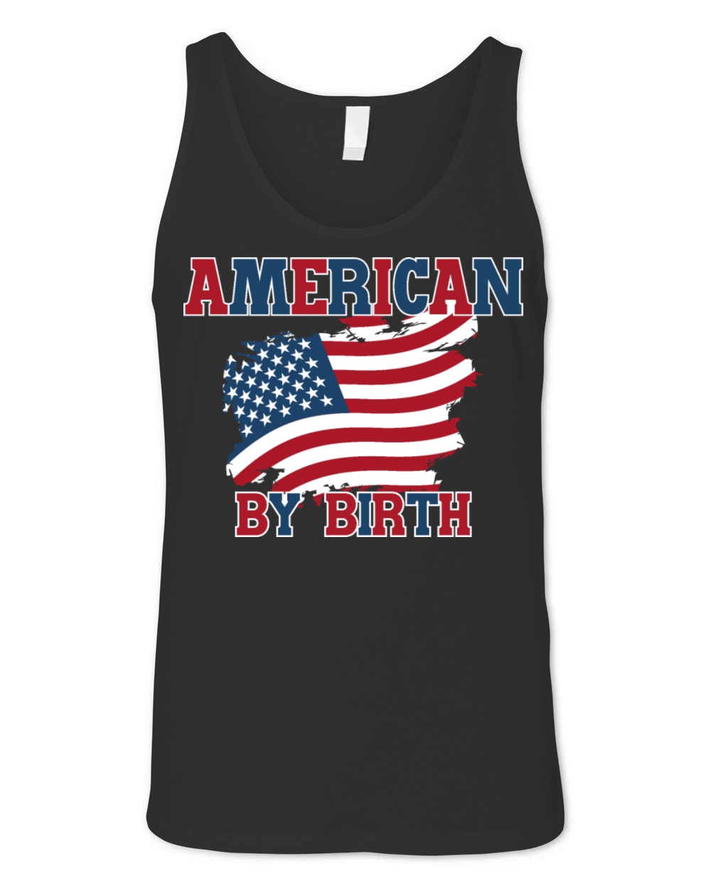 American By Birth Unisex Jersey Tank