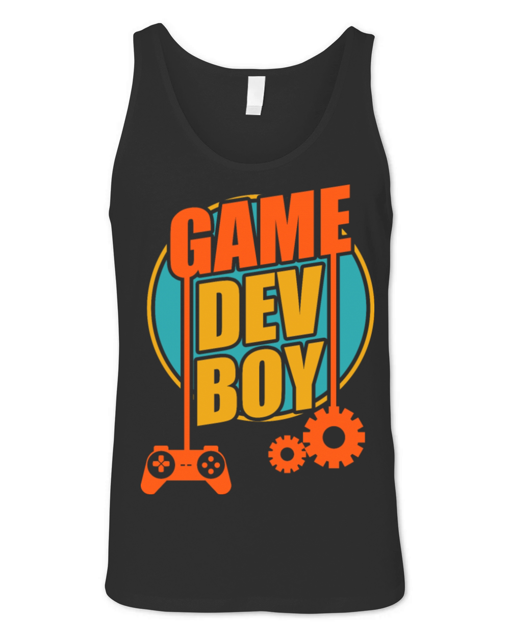 Funny Game Dev Boy Unisex Jersey Tank