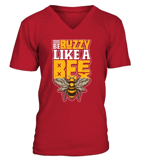 Honey Bee Beekeeping Beekeeper Honeybee Apiary V-Neck T-shirt