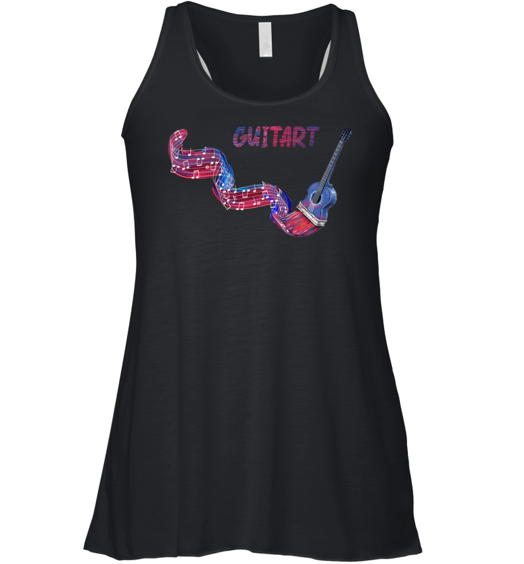 Guitars Art Guitart Women's Flowy Tank Top