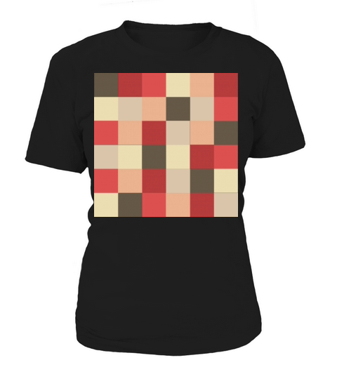 Colorful checker pattern Women's T-Shirt
