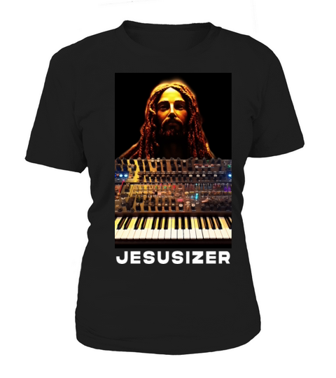 Jesusizer Vintage Jesus Synthesizer Analog Synth Women's T-Shirt
