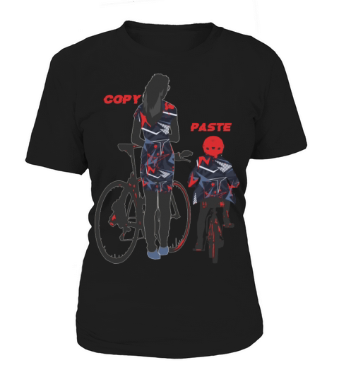 Mothers Day Mom And Daughter Matching Cyclist Women's T-Shirt