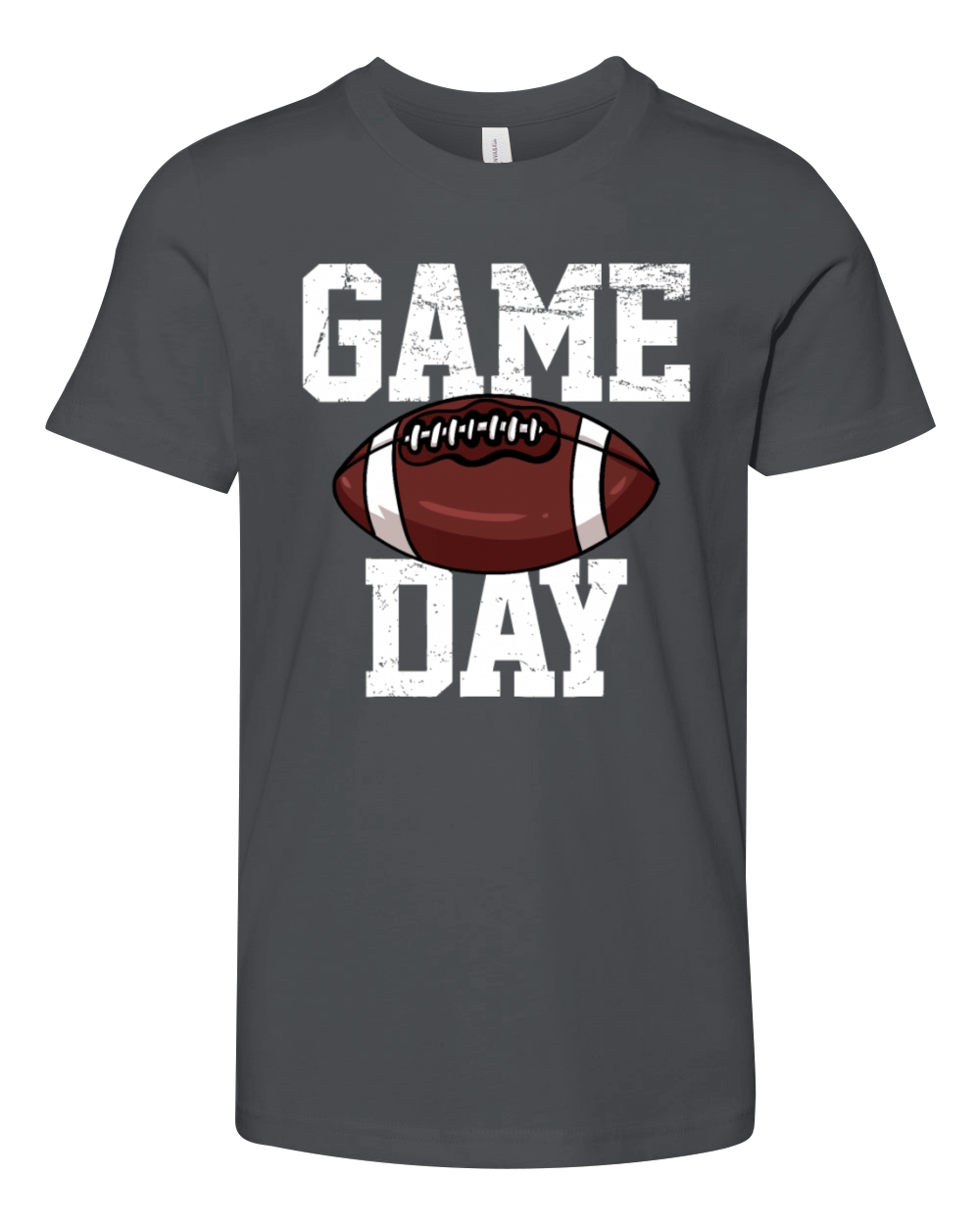 Football Player Vintage Gift Youth Unisex Jersey Tee