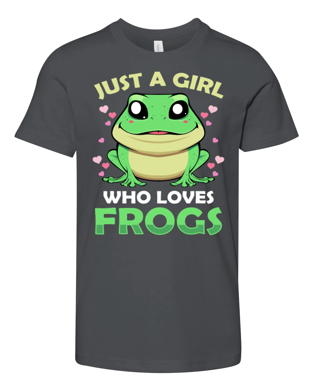Frog Lover Funny Vintage Retro Fan Tropics Humor Youth Unisex Jersey Tee