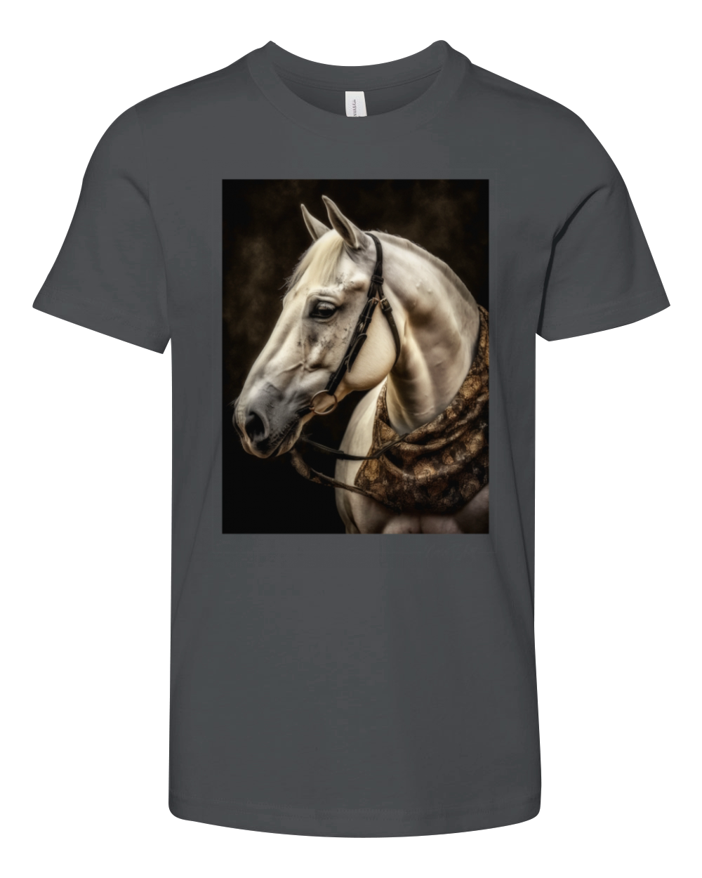 horse vintage style Youth Unisex Jersey Tee
