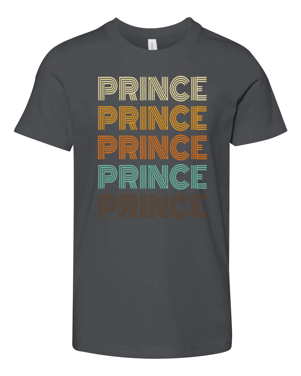 PRINCE Name Personalized Vintage Retro 90s Birthda Youth Unisex Jersey Tee