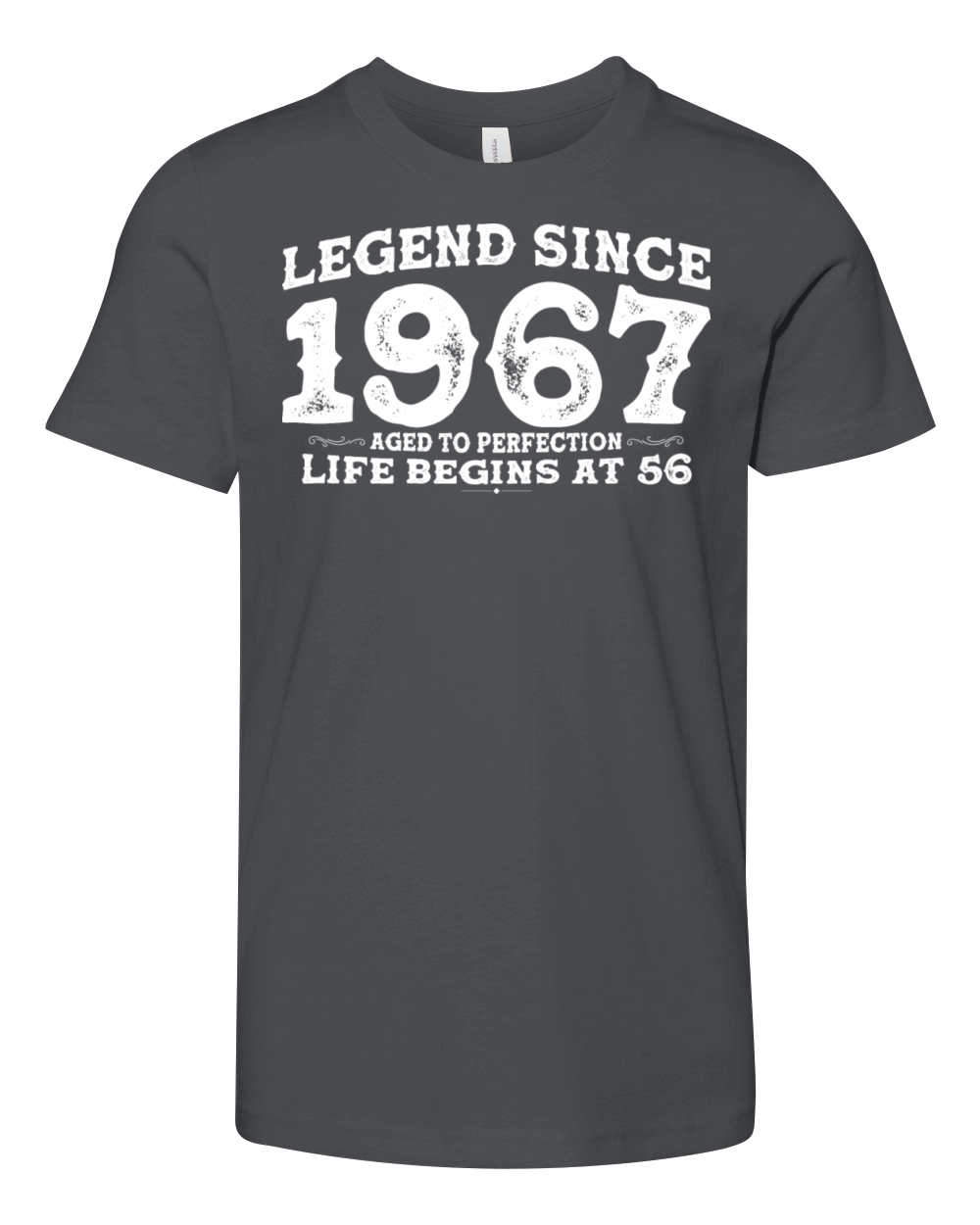 Vintage 1967 Shirt for Men Women 56 Year Old 56th Youth Unisex Jersey Tee