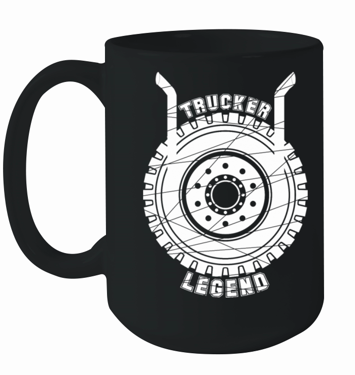 Trucker Legend - Truck Driver Ceramic Mug