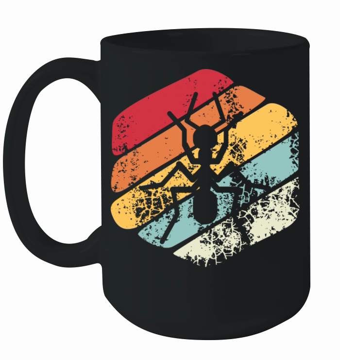 Vintage Ant Keeping Funny Ceramic Mug