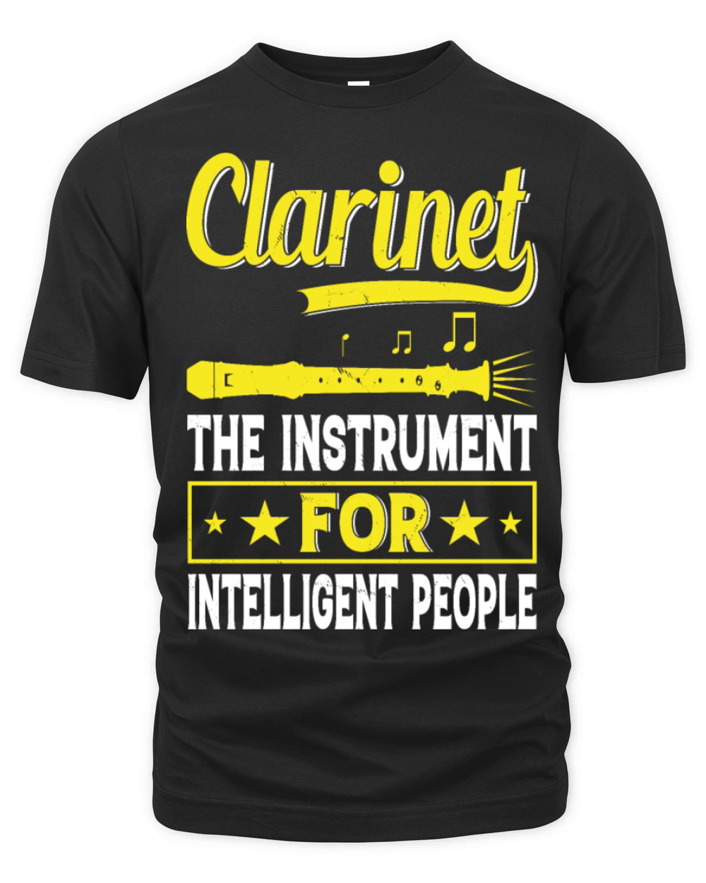 Clarinet The Instrument For Intelligent People Organic Unisex T-shirt