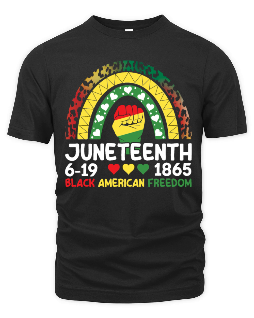 Freedom Celebrate Juneteenth Black History Organic Unisex T-shirt