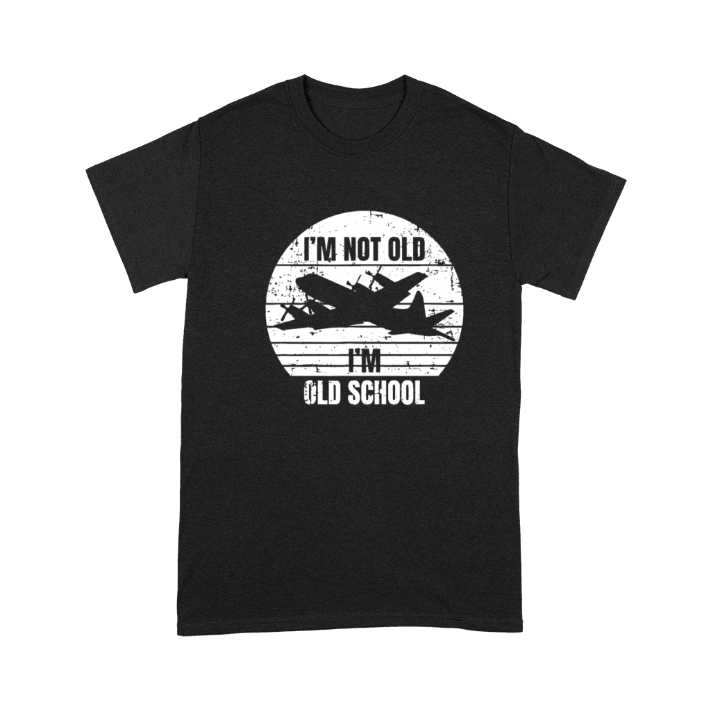 Retro Im Not Old Im Old School P-3 Orion Patrolo Premium T-shirt
