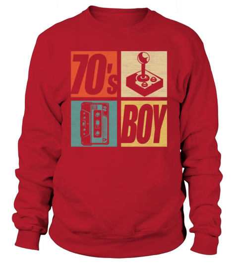 70s Boy 1970s Fashion 70 Theme Party Seventies Sweatshirt Unisex
